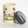 Bank for bulk products Elrington "Striped Cat", with a lid, 850 ml