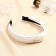 Hair cap "Amata" classic, 3 cm, white