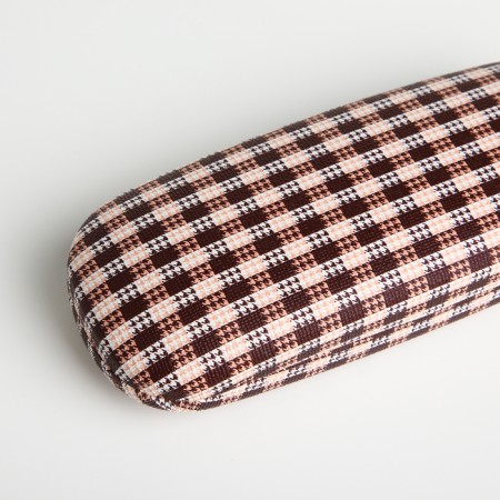 Case for glasses on a cracker, length 16 cm, brown color-1