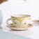 Tea couple "Gift" 0.3l / 16cm, caramel