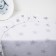 Sheet on the elastic band "Stars on White", size 60x120 cm
