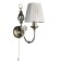 Sconces A8390AP-1AB Zanzibar 1x40W E14, 15x27x32 cm