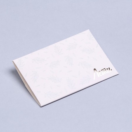 Envenue for certificate with embossing "Flight" 10.5 x 7