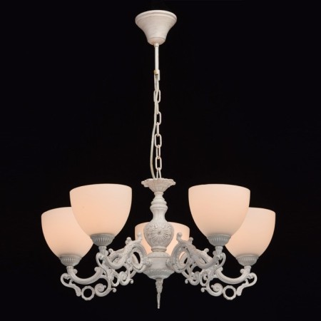 Ariadne chandelier, 5x60W E27, white-1