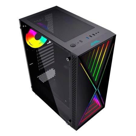 The GMNG GG-CC110 case without BP ATX 5x120mm 2x140mm 2xusb2.0 1xusb3.0 Audio Bott PSU-5