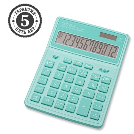 CITIZEN CITIZEN "SDC-444XRGNE", 12-bit, 155 x 204 x 33 mm, double power, turquoise-1