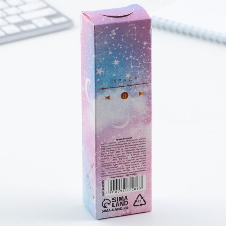 Pen Plastic Write-Write with a cap “Your Cosmos inside”, blue paste, gel 0.5 mm.-7
