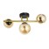 Ceiling chandelier Arte Lamp Gemini A2243PL-3PB, G9, 3x33 W, 24x42x22 cm, copper, black