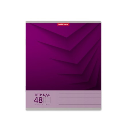 Student notebook 48 sheets in the Erichkrause Duotone Next cell, mix-7