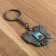 Metal keychain "Kemerovo. Banner Cathedral ", coat of arms