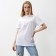 T -shirt female, white color, size 50