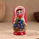 Nesting doll "Anastasia", red dress, 5 doll, 16 cm