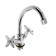 Accoona A4681 kitchen mixer, two -wound, with nut, silumin, chrome