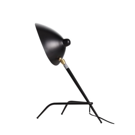 ST LUCE bedside lamp. SL305.404.01. SPRUZZO. 1x60 W, E27, 38x30x53 cm, black color