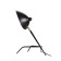ST LUCE bedside lamp. SL305.404.01. SPRUZZO. 1x60 W, E27, 38x30x53 cm, black color