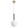 Lamp Bayerlux 2068/1 E14 40W gold 14x14x34 cm 14x14x134 cm