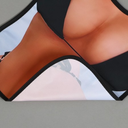 Apron-submarine kitchen "Girl in a swimsuit", PVC-3