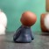 Figure "Little Buddha in thought" 4.5x3.5cm