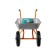 Garden car, two -wheeled: cargo/n 100 kg, volume of 65 liters