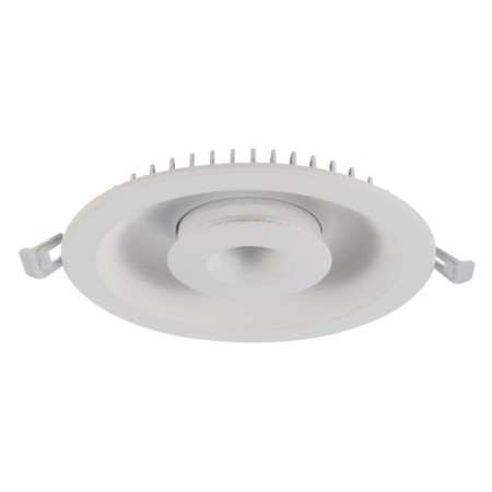 Pointed-built lamp Arte Lamp Sirio A7207PL-2WH, LED, 7 W, 18x18x3.2 cm, 600 lm, white