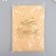 Glass beads 6/0 "peach" shines UV 450 gr.