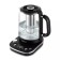 KT-6157 kettle, electric, glass, 1.6 l, 2200 watts, black