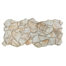 PVC panel Stones, sandstone honey, 980x480mm.