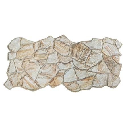 PVC panel Stones, sandstone honey, 980x480mm.