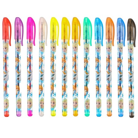 Ballic handle with sparkles, 12 colors, cold heart-2