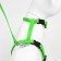 Kit for cats, width 1 cm, Osh 16.5-27 cm, fire 21-35 cm, leash 120 cm, green