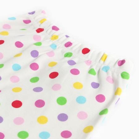 Children's sliders, white color/polka dots, height 68 cm-1