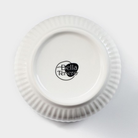 Porcelain Bank for bulk products Bellatenero, 600 ml, d = 10 cm, white color-4