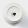 Porcelain Bank for bulk products Bellatenero, 600 ml, d = 10 cm, white color