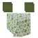 Kitchen kit Mojito: tablecloth 140x150 cm, serving napkin 40x40 cm. - 4 pcs, green color