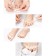 Correctors - fingers for fingers, 4 separators, silicone, 8 × 3 cm, pair, white color