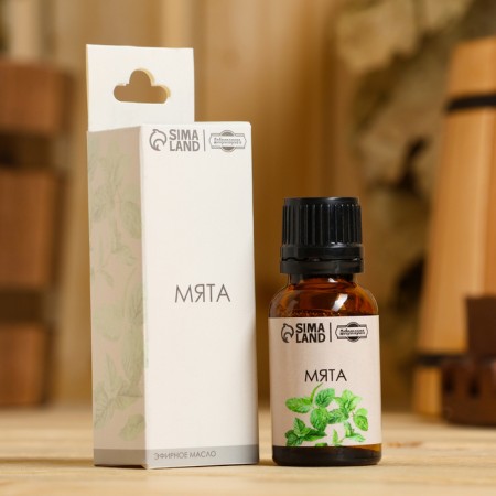Essential oil "Mint" in a box of 15 ml