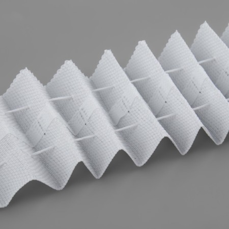 The curtain tape is classic, matte, 4 cm, 100 ± 1 m, white color-2