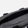 Sports bag with lightning, 3 outer pockets, long belt, gray color