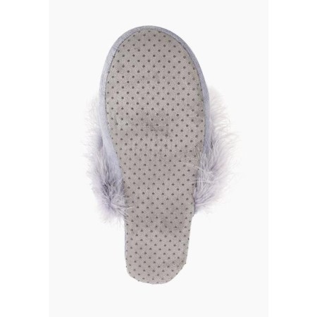 Slippers # 1 female, size 36.5, color gray color-3