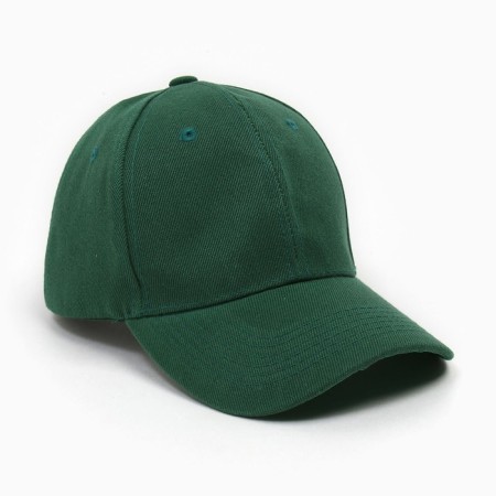 Baseball cap, green color, size 56-58