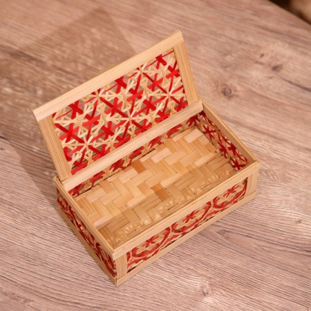 Bamboo casket 17x10x7 cm-2