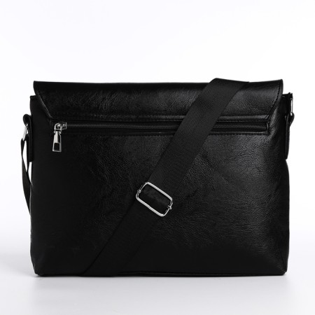 Male bag, black color-3