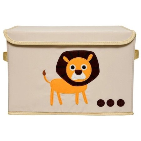Storage box with a lid "Leo", 38x26x26 cm