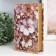 Safe Brush to the leatherette "flower garden. Retro" 21x13x5 cm
