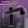 Zein Z3509 sink mixer, pour 360 °, 35 mm cartridge, brass, black