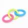 Chewing toy "Always together!", TPR, 18.5 cm, blue/pink/yellow