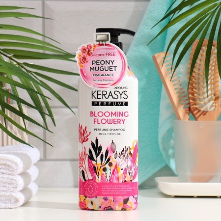 Hair shampoo Kerasys Fleur, 400 ml