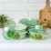 Set of pots "Tuscan", 3 subjects: 2 l, 3 l, 4 l, covers, induction