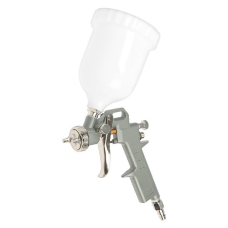 Pneumatic spray gun with the upper tank DEKO DKSG02, plastic, 600 ml