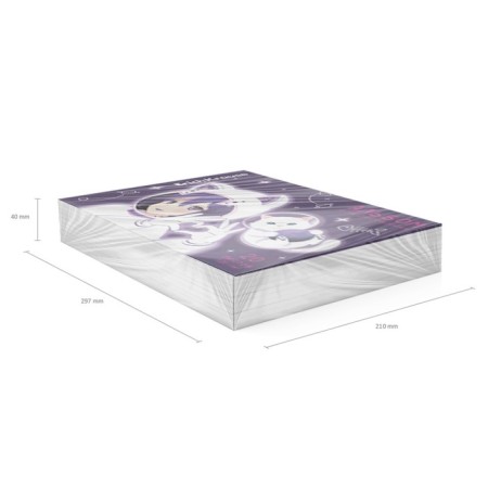 Album for drawing A4, 20 sheets, block 120 g/m², glue, Erich Krause "Space Anime", 100% whiteness, solid substrate-3